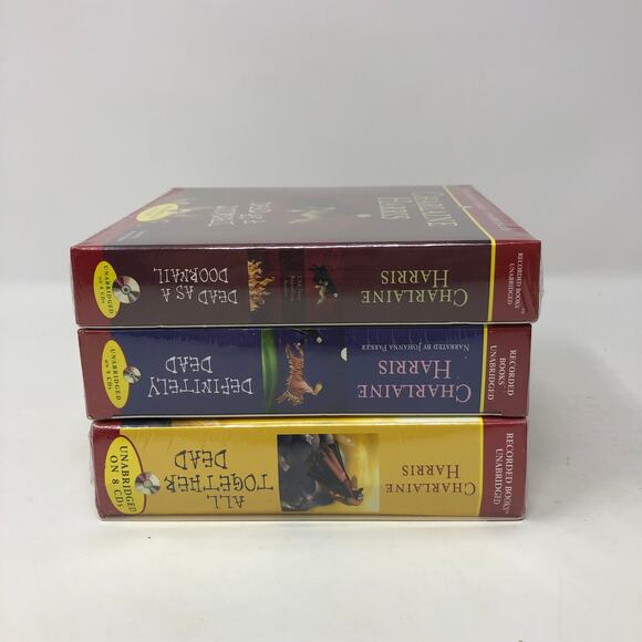 Charlaine Harris Sookie Stackhouse 5-7 Audiobooks Unabridged New Sealed - Picture 6 of 6